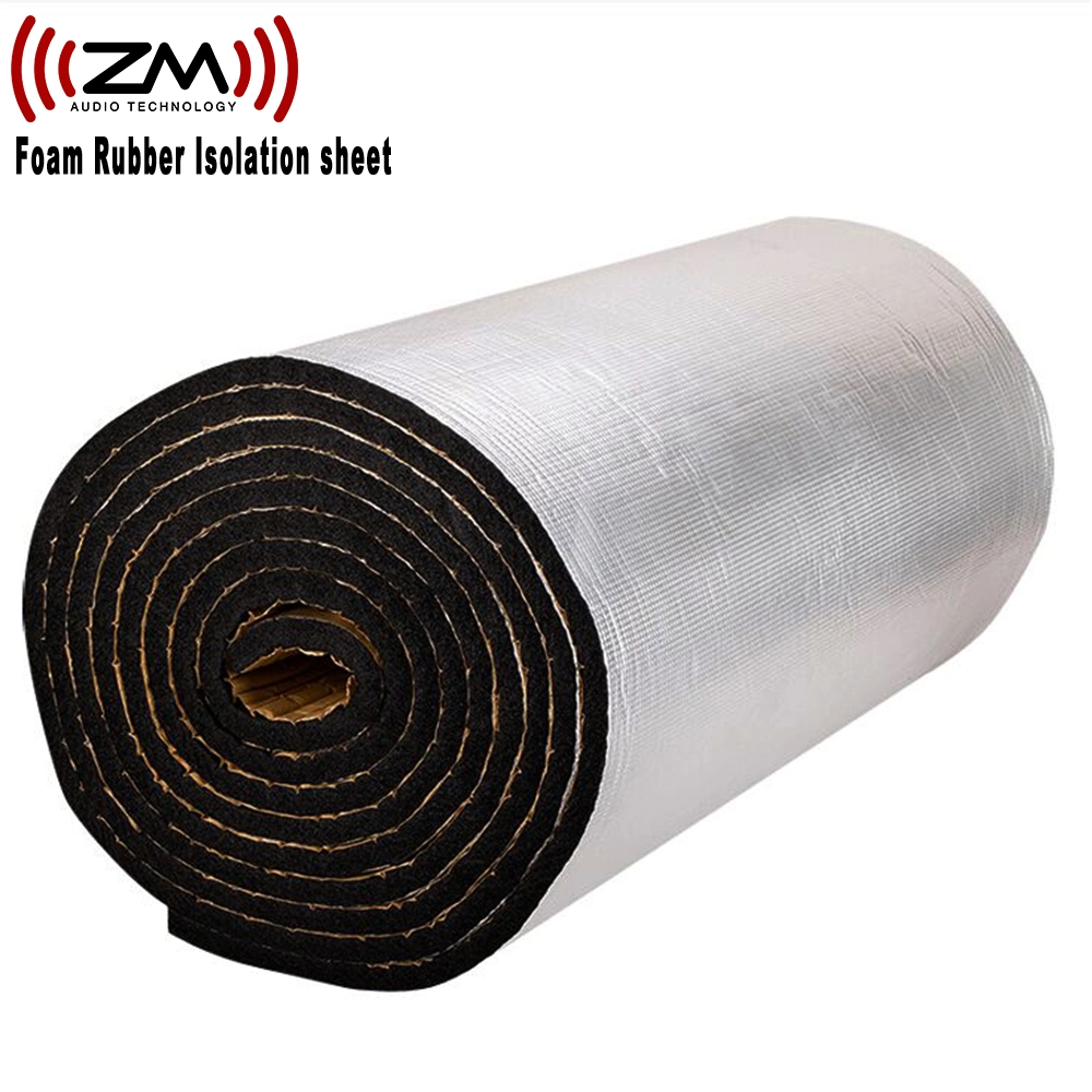 Fireproof Sound Damping Material Foam Rubber Aluminum Sound Deadener Heat