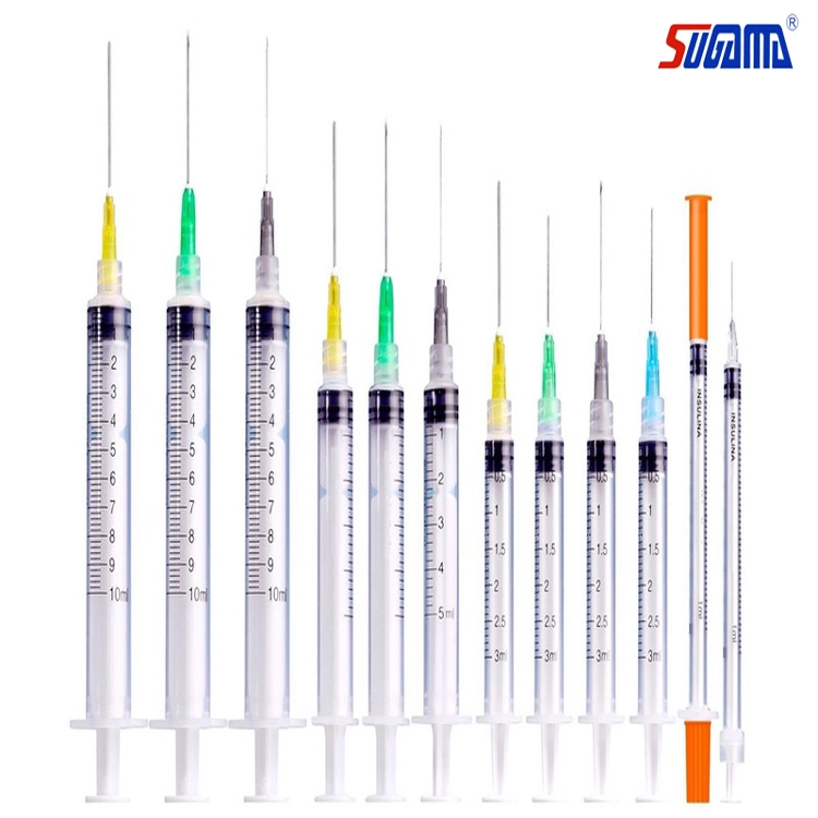 Medical CE Approved Plastic Disposable Syringe