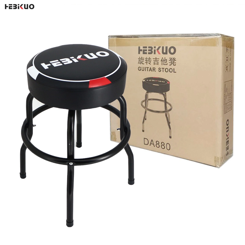 Wholesale/Supplier Customized Logo Brand Drum Stool Folding Bar Chairs Steel Guitar Stool