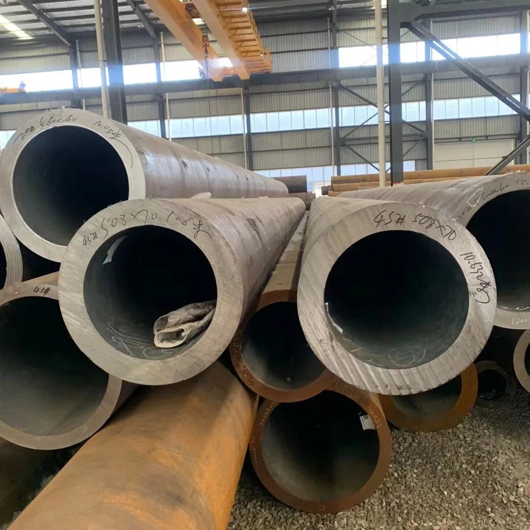 ASTM A106 API5l A53 Sch80 Ss400 S235jr Q345 Q195 Seamless Steel Pipe Carbon Steel Pipe Casing Pipe Tube Hot Rolled Precision Galvanized Black Oil Steel Pipe