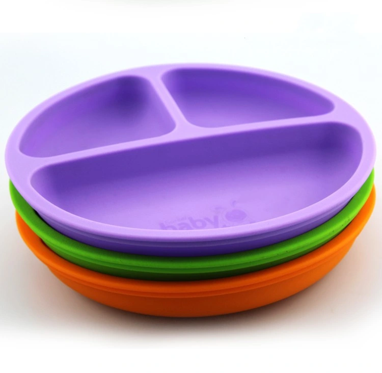 Baby/Toddler Divided Plate Silicone Grip Dish