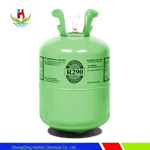 Agradable mezcla de gas refrigerante R134A R125 y R32 de gas refrigerante R407c
