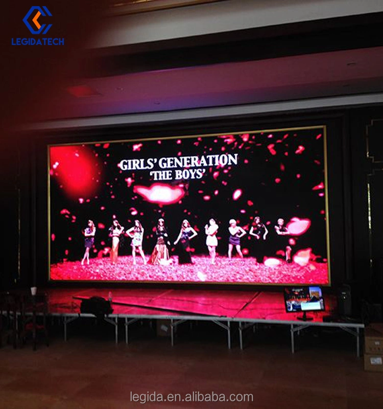 Legidatech LED Rental LED Screen P3.91 Full Color Display Current0sharing Never Go Black Video Full Colour Customized Die-Casting Aluminum