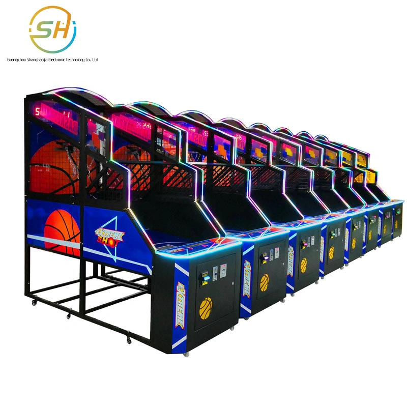 Баскетбольный мяч Game City Slam Dunk Master Basketball Machine Folding Large Детская игровая машина, управляемая монета