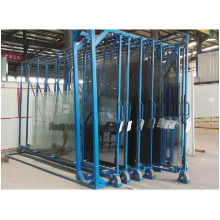 Drawer Type Glass Rack System for Flat Glass From Professional Rack Supplier Glass in Warehouse