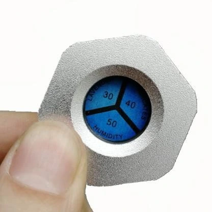 30%-40%-50% Aluminum Made Humidity Indicator Plug with Mil-I-26860 Standard