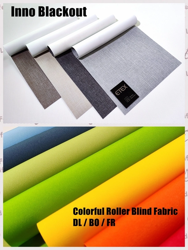 Polyester 100% Blackout Roller Fabrics