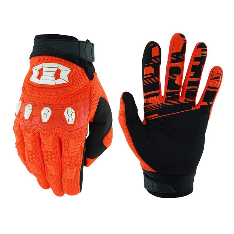 Unisex Waterproof Anti Vibration Anti Slip Offroad Motorcycle Racing Gloves Touch Screen