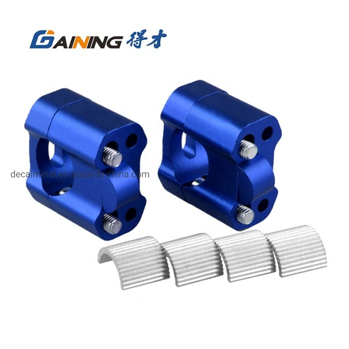 28mm CNC Motorcycle Handlebar Handle Fat Bar Mount Clamps Riser Universal