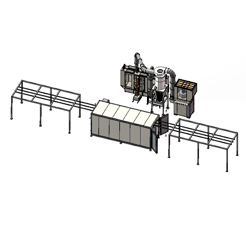 Automatic Electrostatic Powder Coating Powder Painting Line Systems