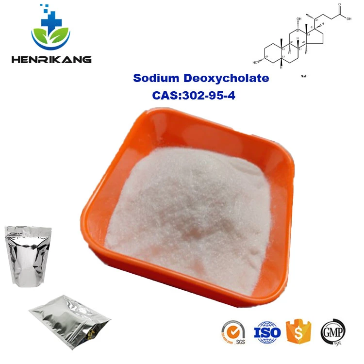 Factory Supply Sodium Deoxycholate Raw Powder CAS 302-95-4 Sodium Deoxycholate