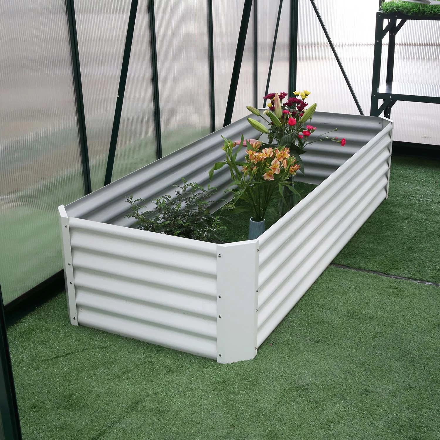 Садовая сеялка с садовыми кроватями, с приподнятыми кроватями, цветочная кровать (RDSG1408045-WO)