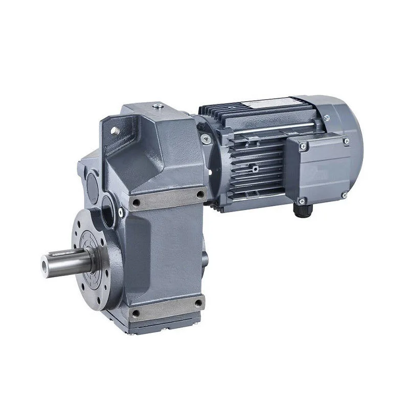 F Series Parallel Shaft Gearbox F127 Helical Gear Reducer Motor