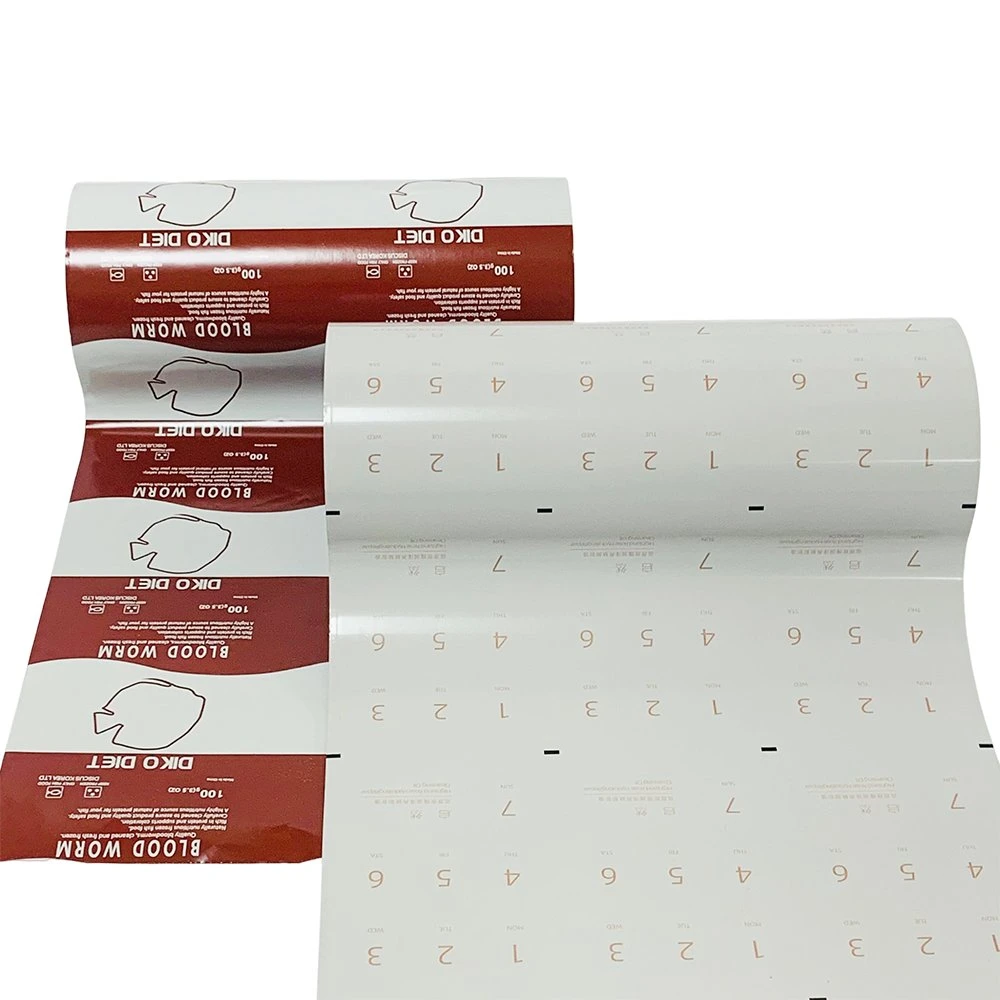 Customized Half Hard Pharmaceutical Coated Ptp Aluminum Foil for Tablets Pills Packaging