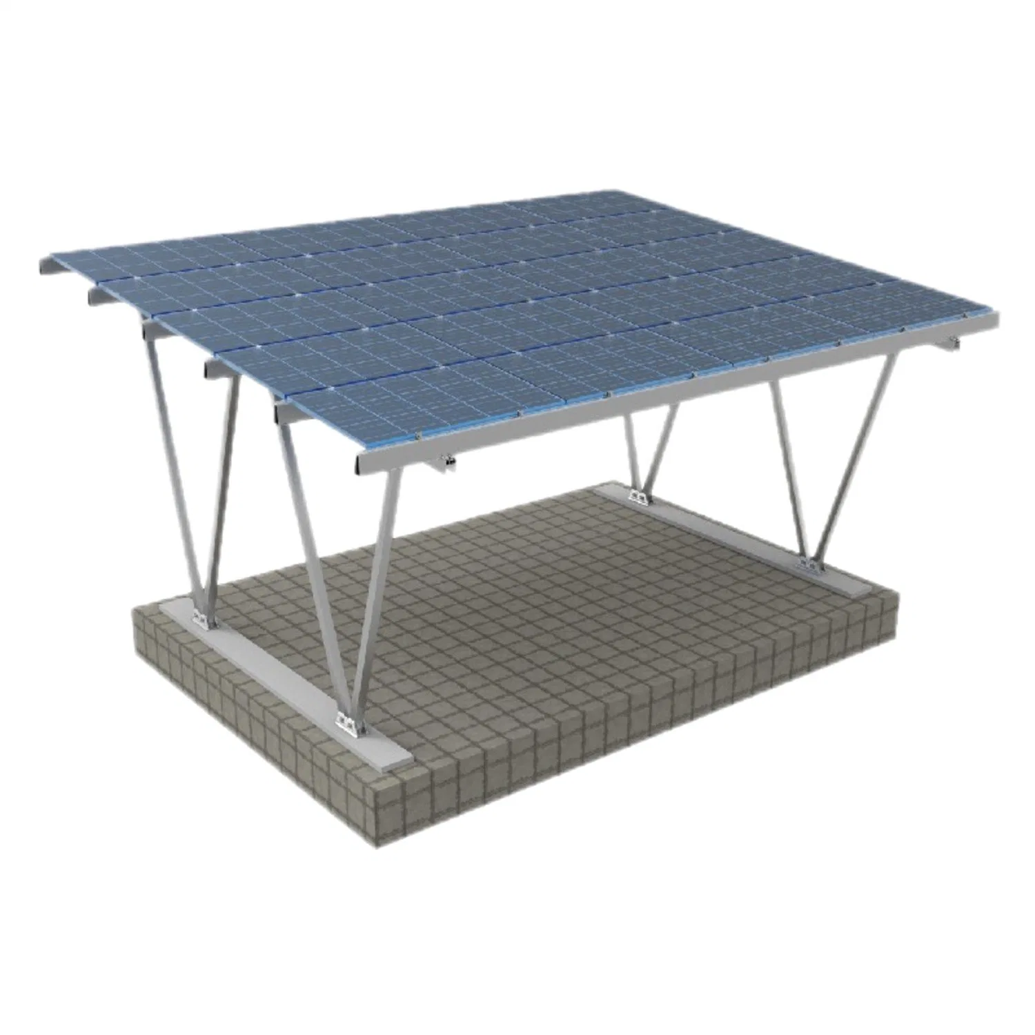 High quality/High cost performance  Solar Carport Mounting with Waterproof Structure Carport System