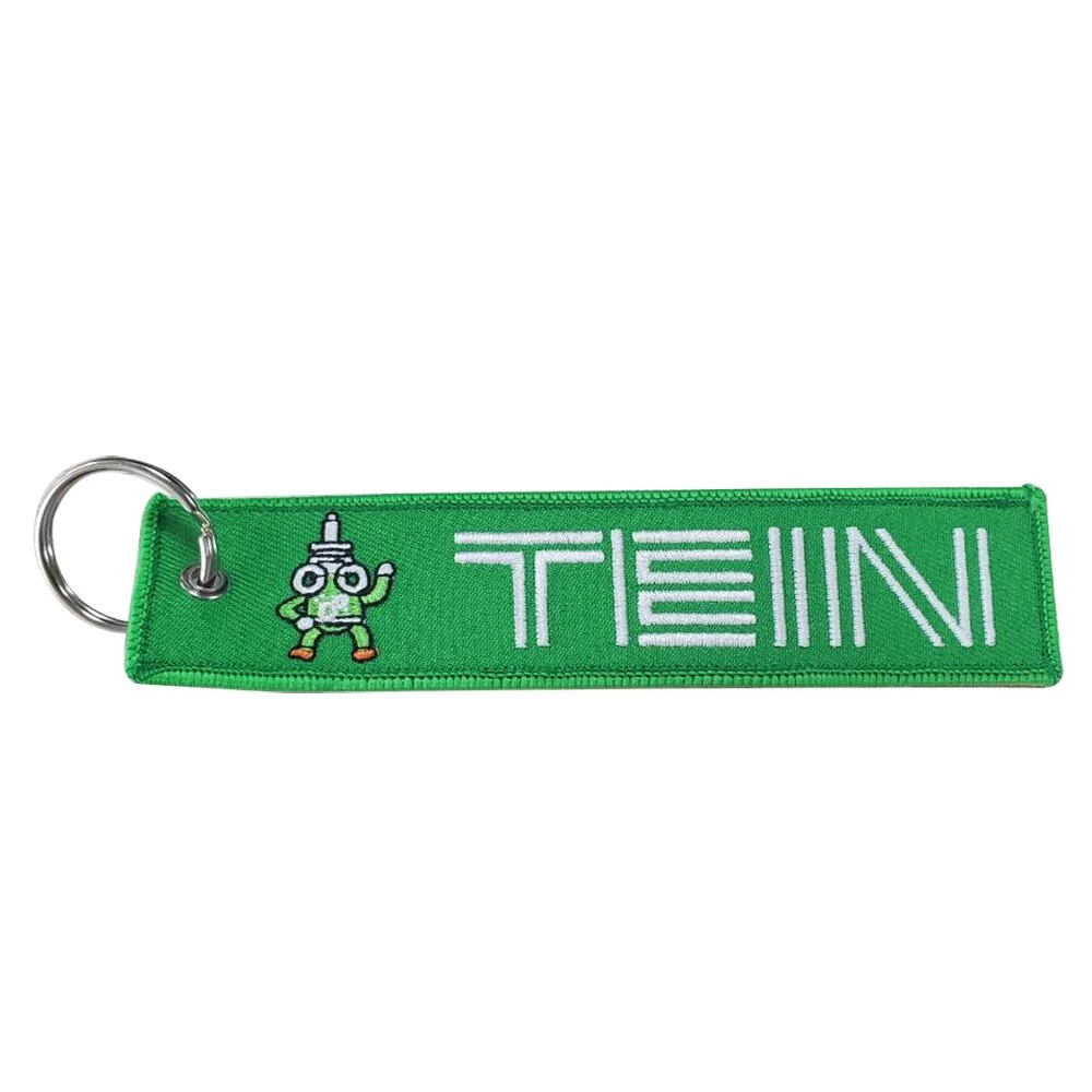 Wholesale/Supplier Cheap Price Custom Safe Polyester Embroidery Keychain Custom