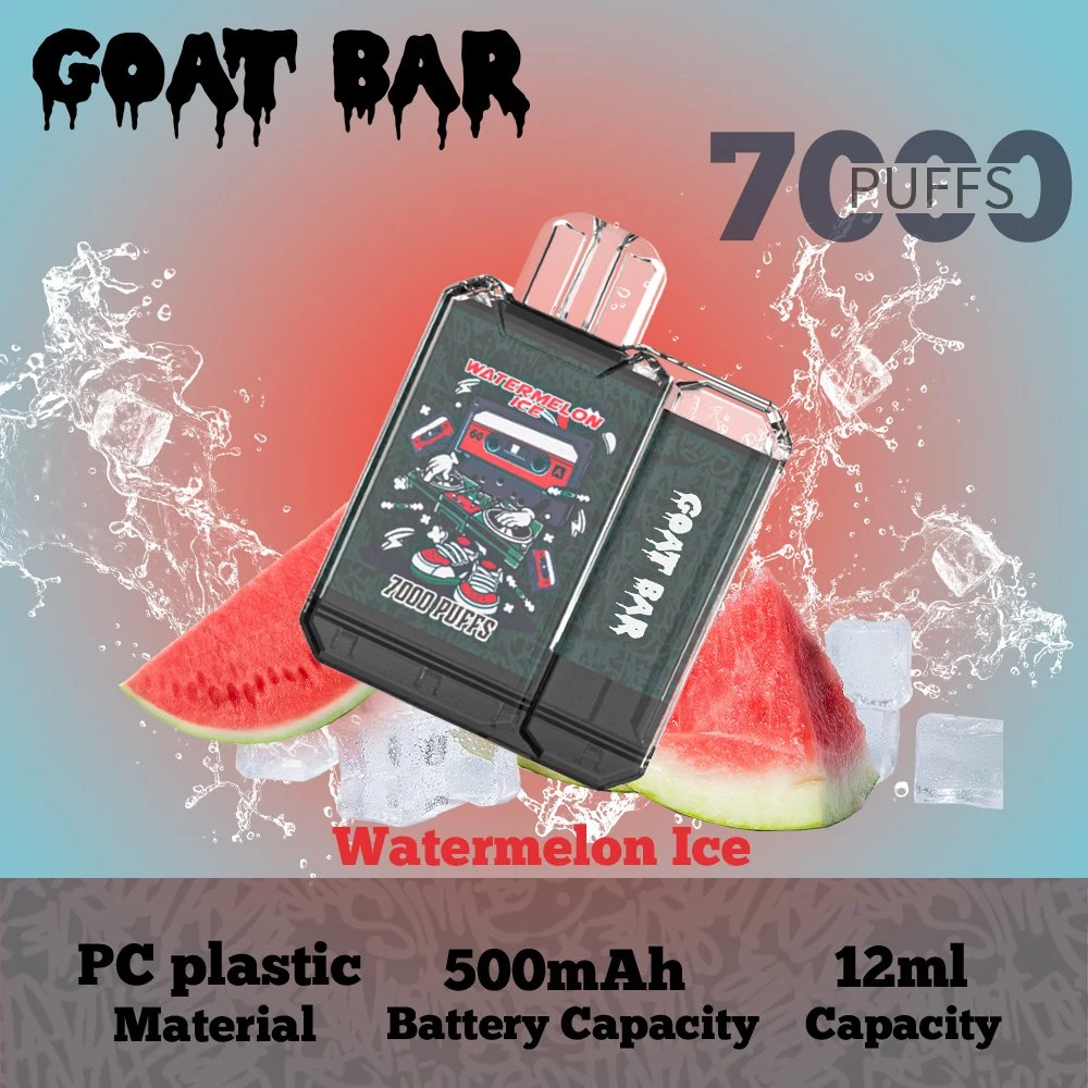 Goat Bar 7000 Puff OEM E-Cigarette Bars Husky Pod 8K Vaporeta desechable Puffbar Elf