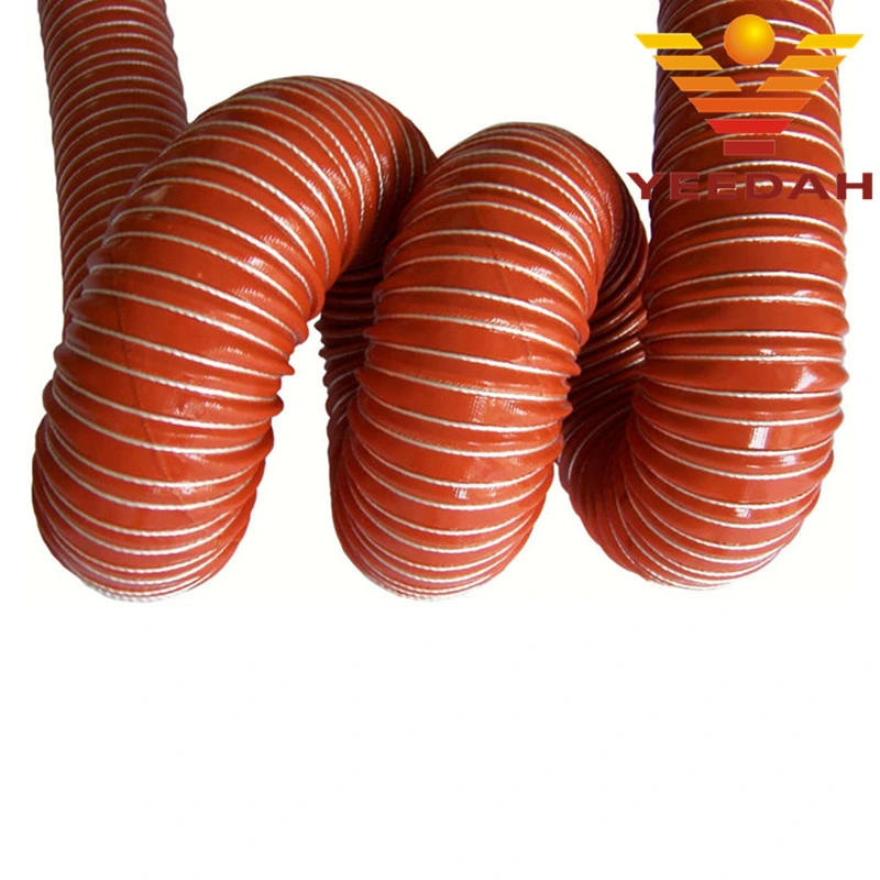 Hot Air Ventilation Flexible Silicone Duct