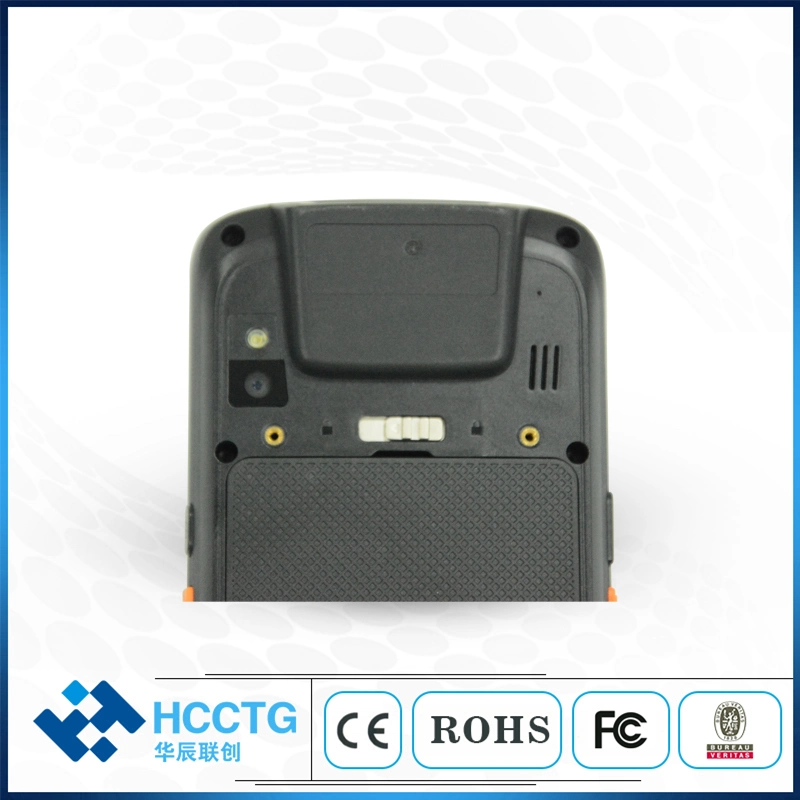 IP65 Android 11 5 pulgadas Industrial resistente PDA asistencia Lector de tarjetas NFC y escáner de códigos de barras 1d 2D (HT50C)