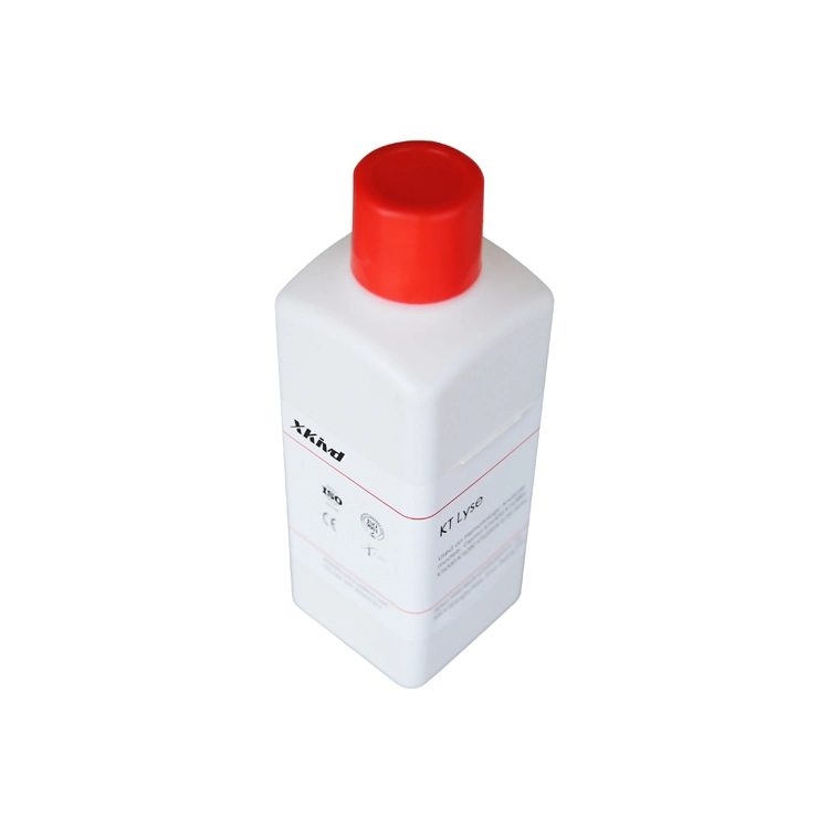 Analyseur d'hématologie Lyse 500ml pour réactifs Genrui pour Brand Kt6400/6380/6300/6280/6200