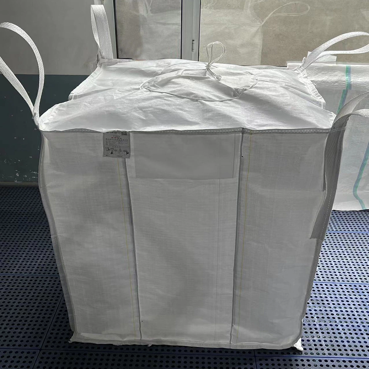 1000kgs Bulk Bag Baffle Jumbo Bag Used Super Sack Ventilated 1200kg Big Bag Competitive Price Sling 1ton FIBC Bag Packing for Starch