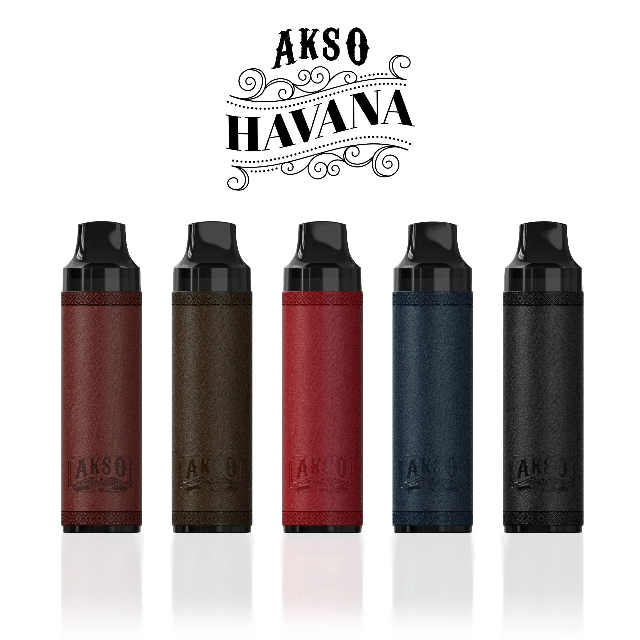 Wholesale/Supplier Popular Diisposable Vape Device in Europe and USA Puff Bar with Child Lock 5000 Puffs Disposable/Chargeable Pods Akso Havana Recyclable Disposable/Chargeable Vape