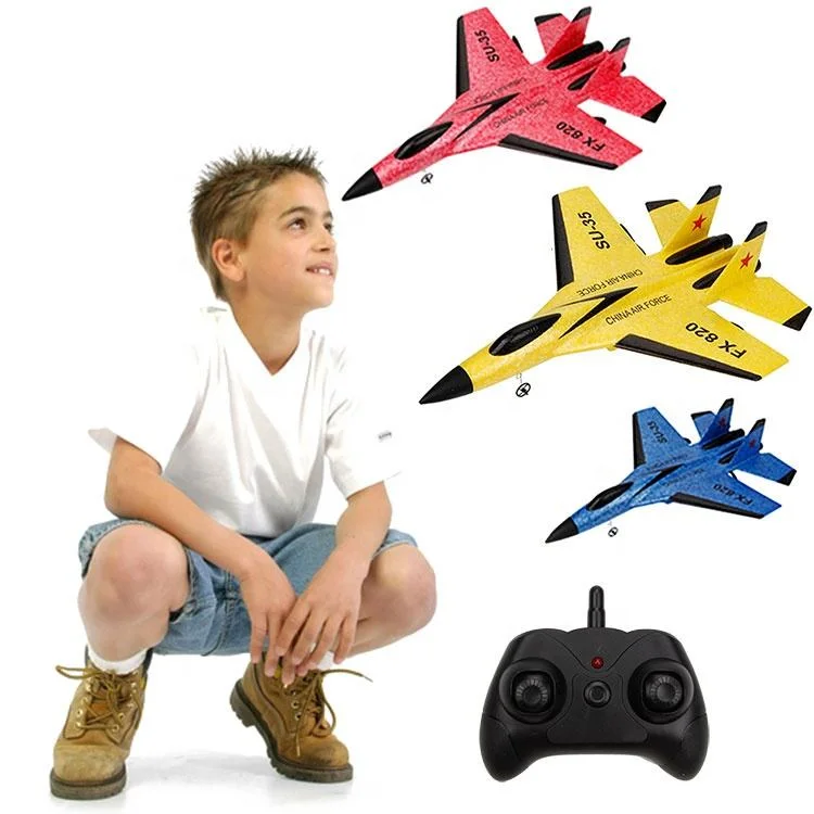 Hot Sale Su35 RC Plane Remote Control Jet Fighter Plane 2CH Flying Foam Plane Distance About 120m RC Toy