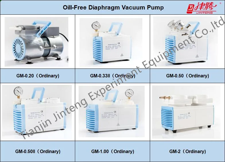 Lab Micro und Durable Blue Oilless Membran Vakuumpumpe für Trockenofen mit CE GM-1,00