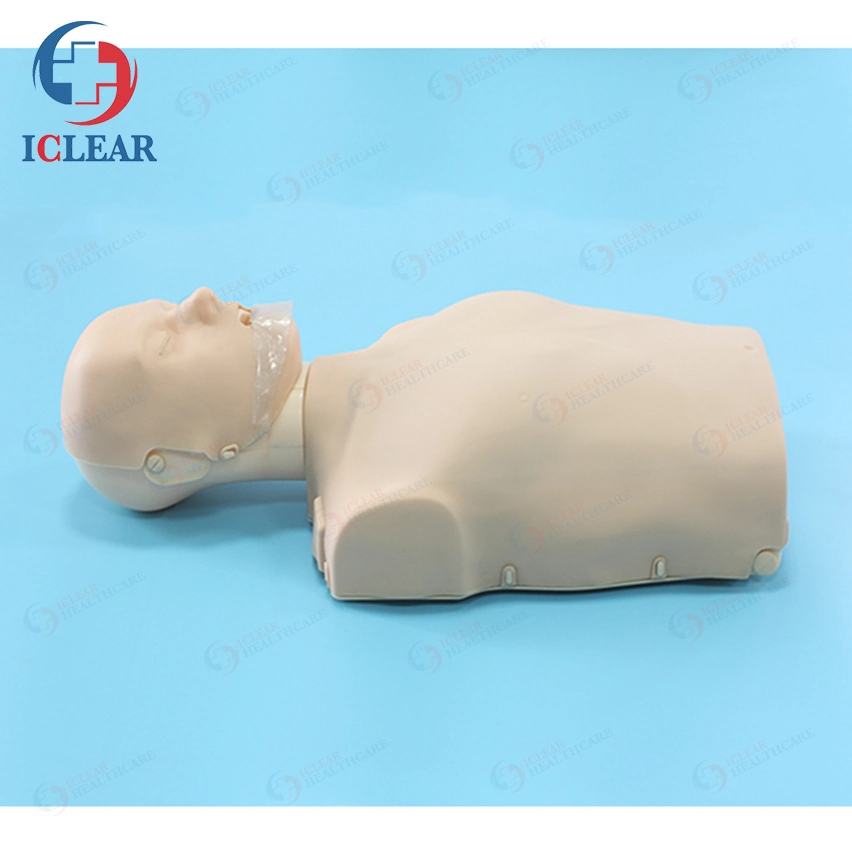 Medizinische Halbkörper Erwachsene CPR Training Manikin mit Licht und Sprachalarm