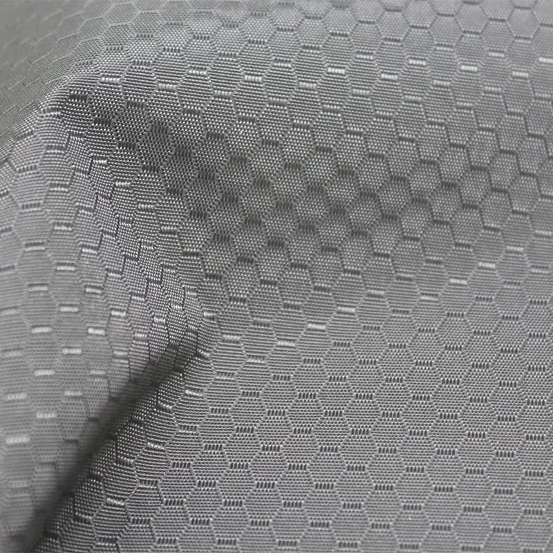 Rripstop 1 mm Grid 600d poliéster PVC não rasgável Oxford Tecido para criar mala e bagagem