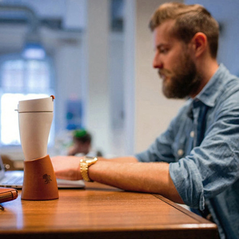 230ml Matraces vacío termo estudiante Coreano de taza de café creativo Botella de agua de acero inoxidable 304Viajes Taza de Café Taza de Té