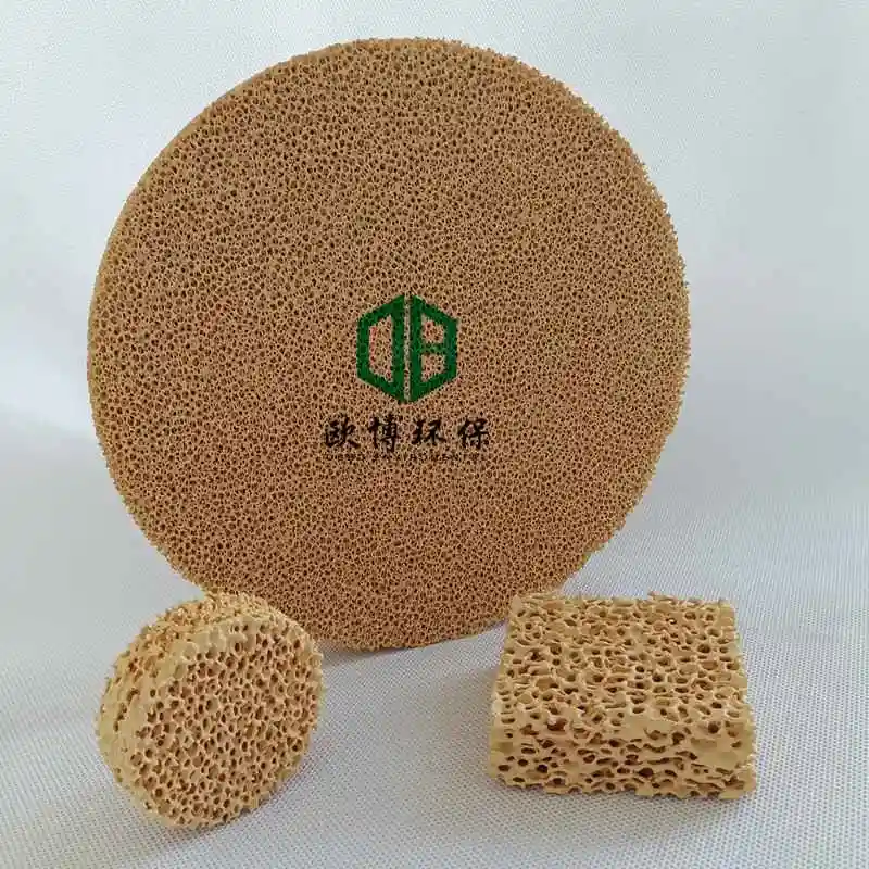 High Pass Rate Zirconia Filter Resistant Ceramic Foam Filter for Molten Metal Filtration