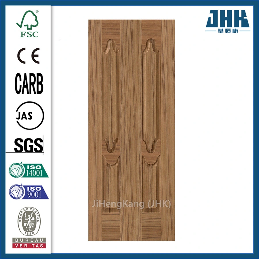 Jhk-020 Gurjan naturel en bois de placage de parement HDF Peau de porte