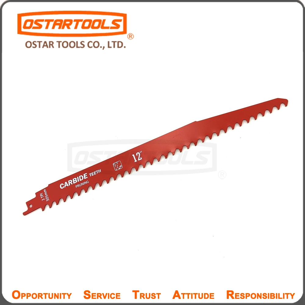 12inch (300mm) X 3tpi Tct Sabre Saw Blades Use for All Woods Drywall and Woodworking.