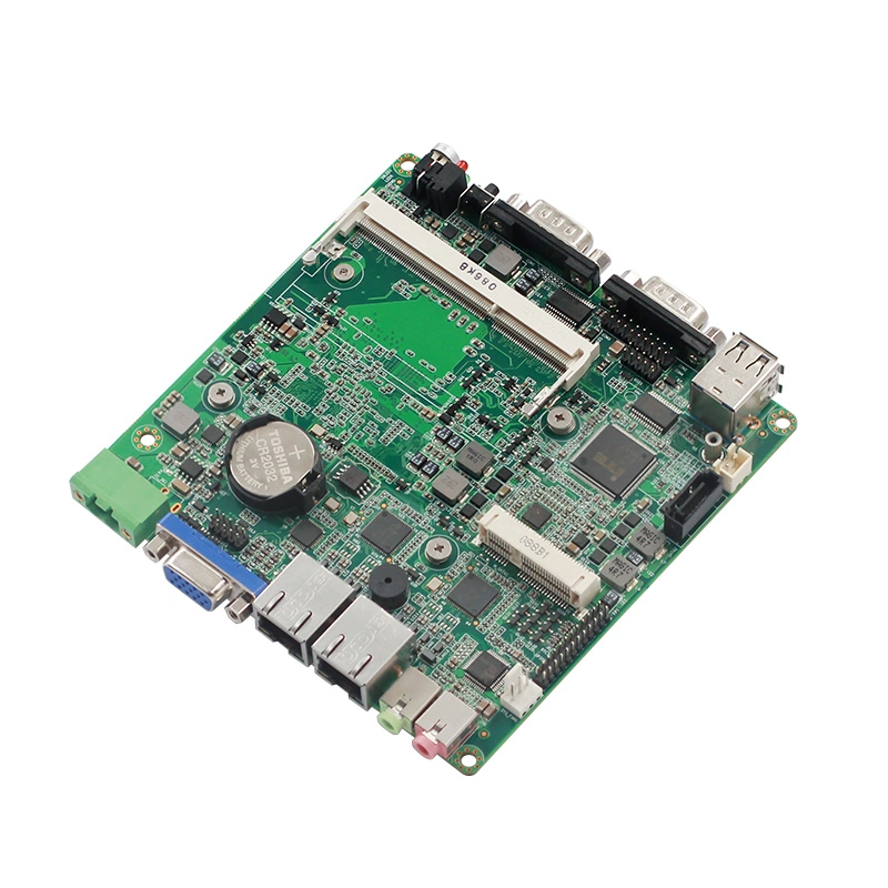 Computer Mainboard J1800 Gpio 6COM DDR3 SATA PC Motherboard Mini Pcie VGA Display Dual LAN Emmc DDR3 Motherboard