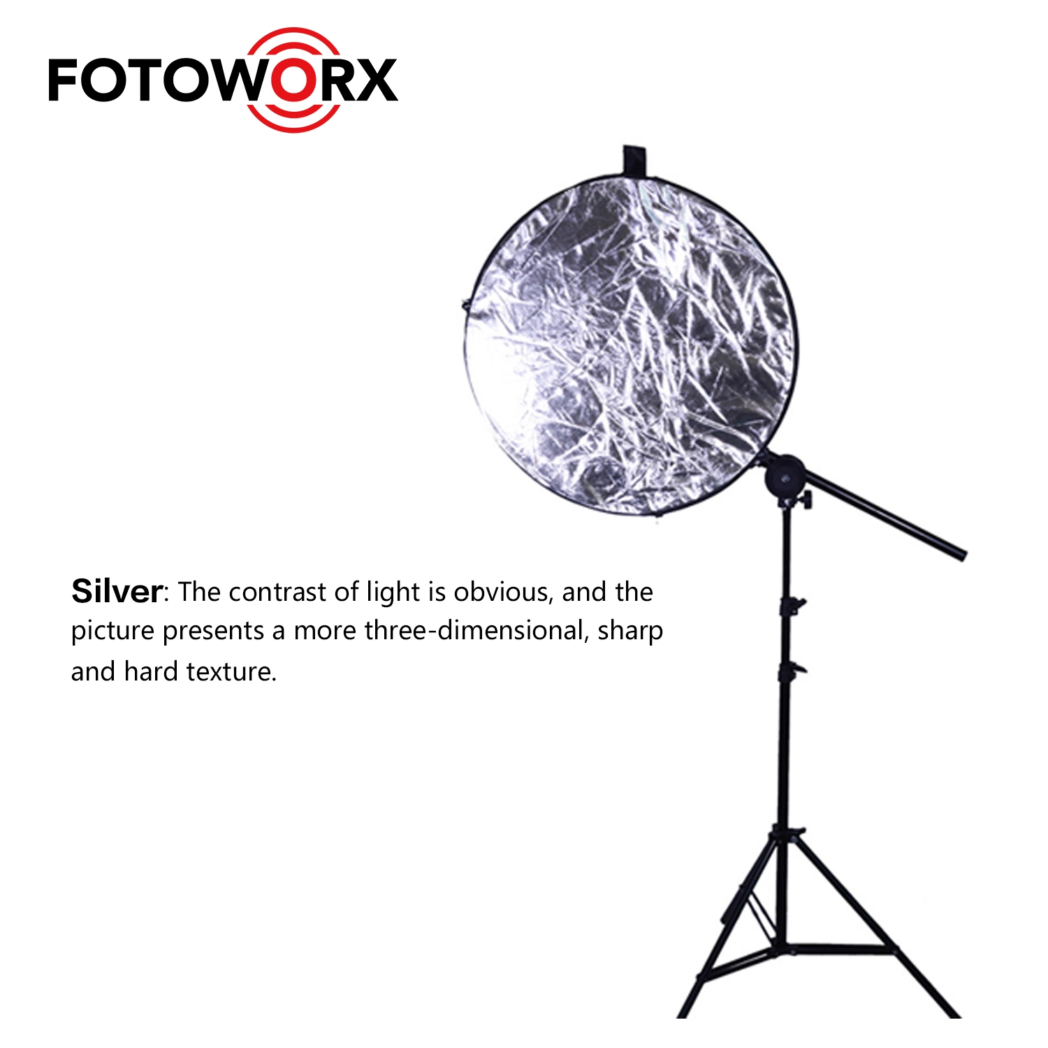 80cm 5-en-1 Plegable Portátil Ronda Multi-Disc Reflector fotografía