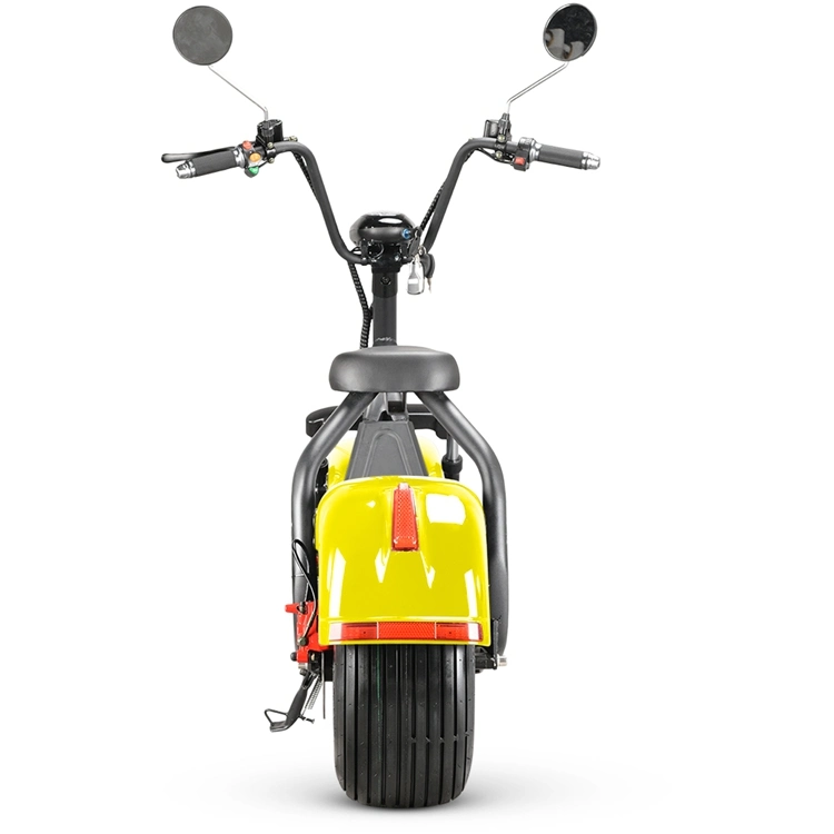 2021 La moda de la movilidad eléctrica Moto 1000W moto barata Harley 125cc moto Scooter Citycoco equilibrio de los adultos