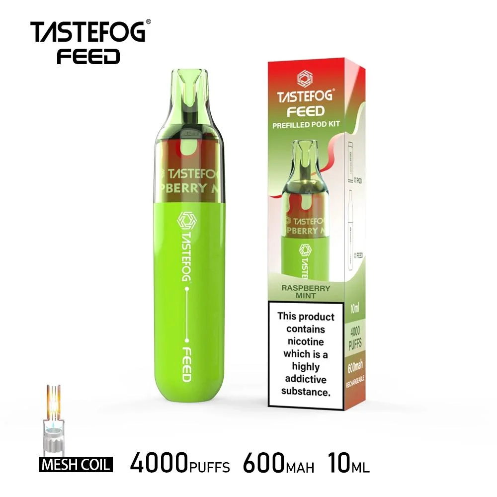 Tastefog Feed Disposable/Chargeable Vape 4000 Puffs Rechargeable vape