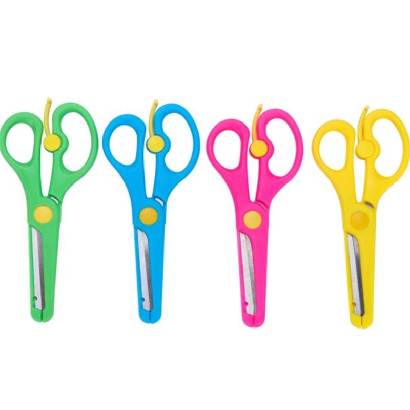 Plastic Safety Student Scissors Cartoon Scissors