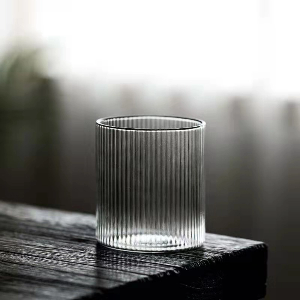 Japanese-Style de haute qualité résistant à la chaleur de l'eau froide tasse en verre Boroslicate défini