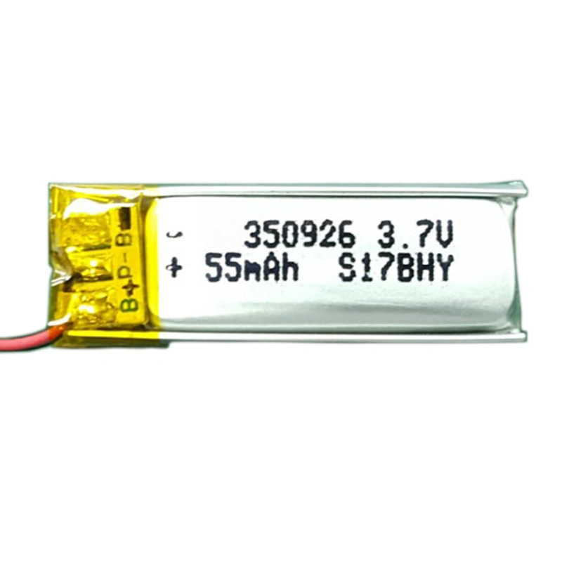 La batería Lipo batería de polímero Li-ion 3.7V 160mAh 124650