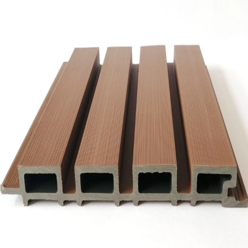 Relieve/Sanado/cepillado Co-Extruido 3D Panel de pared plástico de madera compuesto resistente al agua WPC Panel de pared
