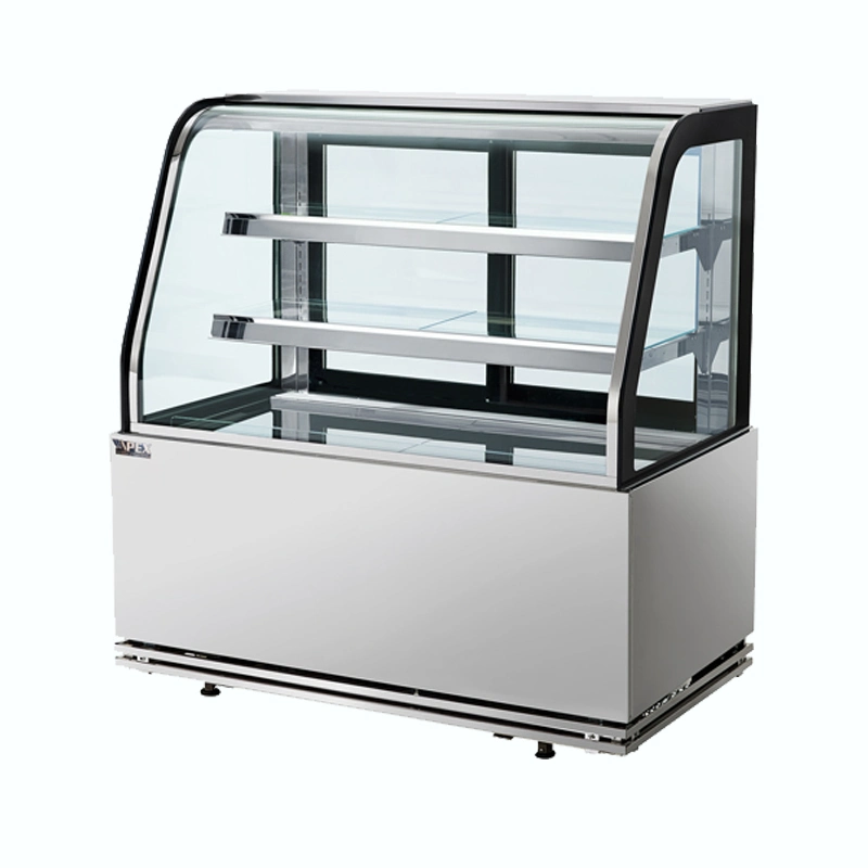 Mini Cake Cabinets Showcase Kitchen Equipment LED Light 3 Shelves