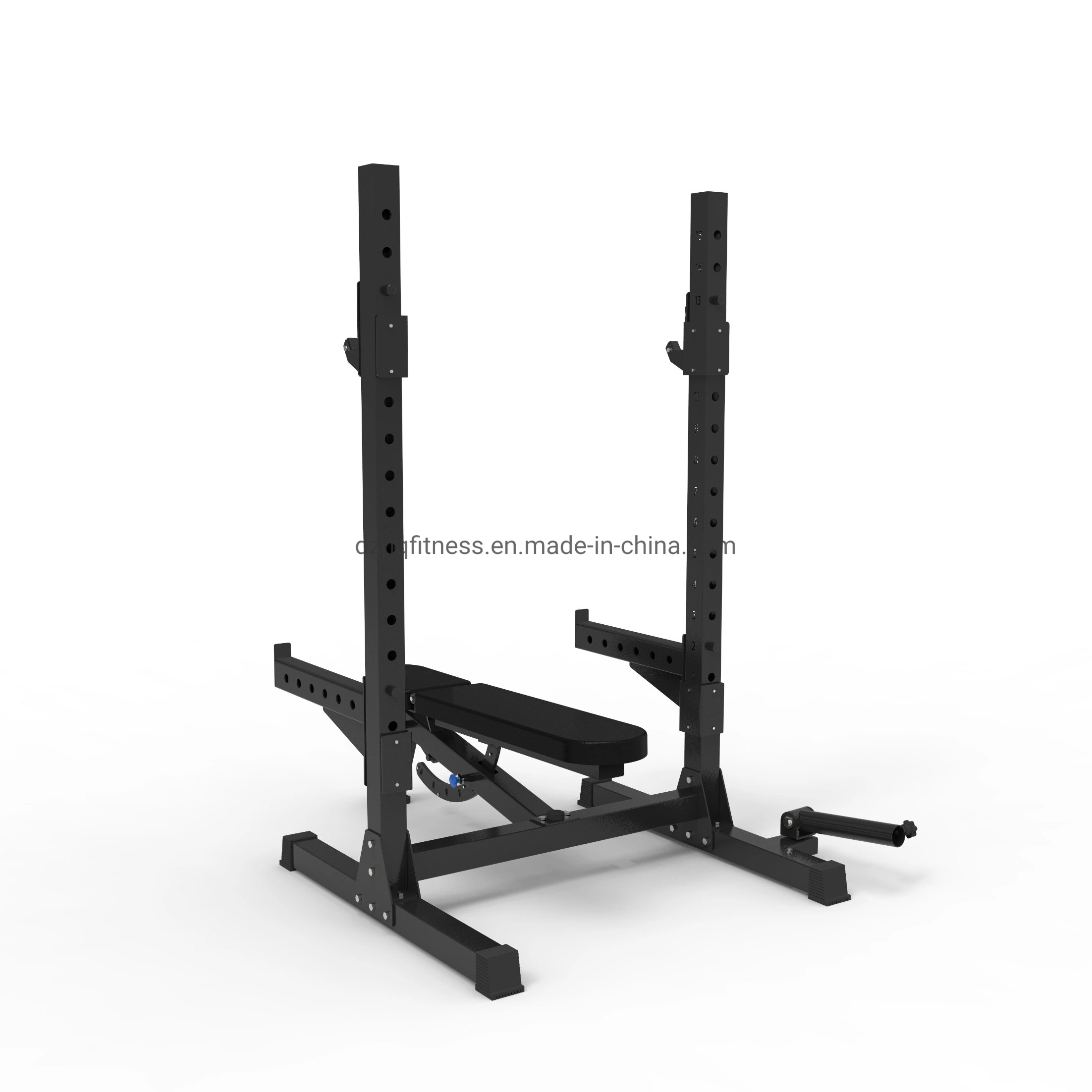 Equipos de gimnasio multi Pesado el levantamiento de pesas Banco Barbell rack ajustable de prensa de banco de potencia