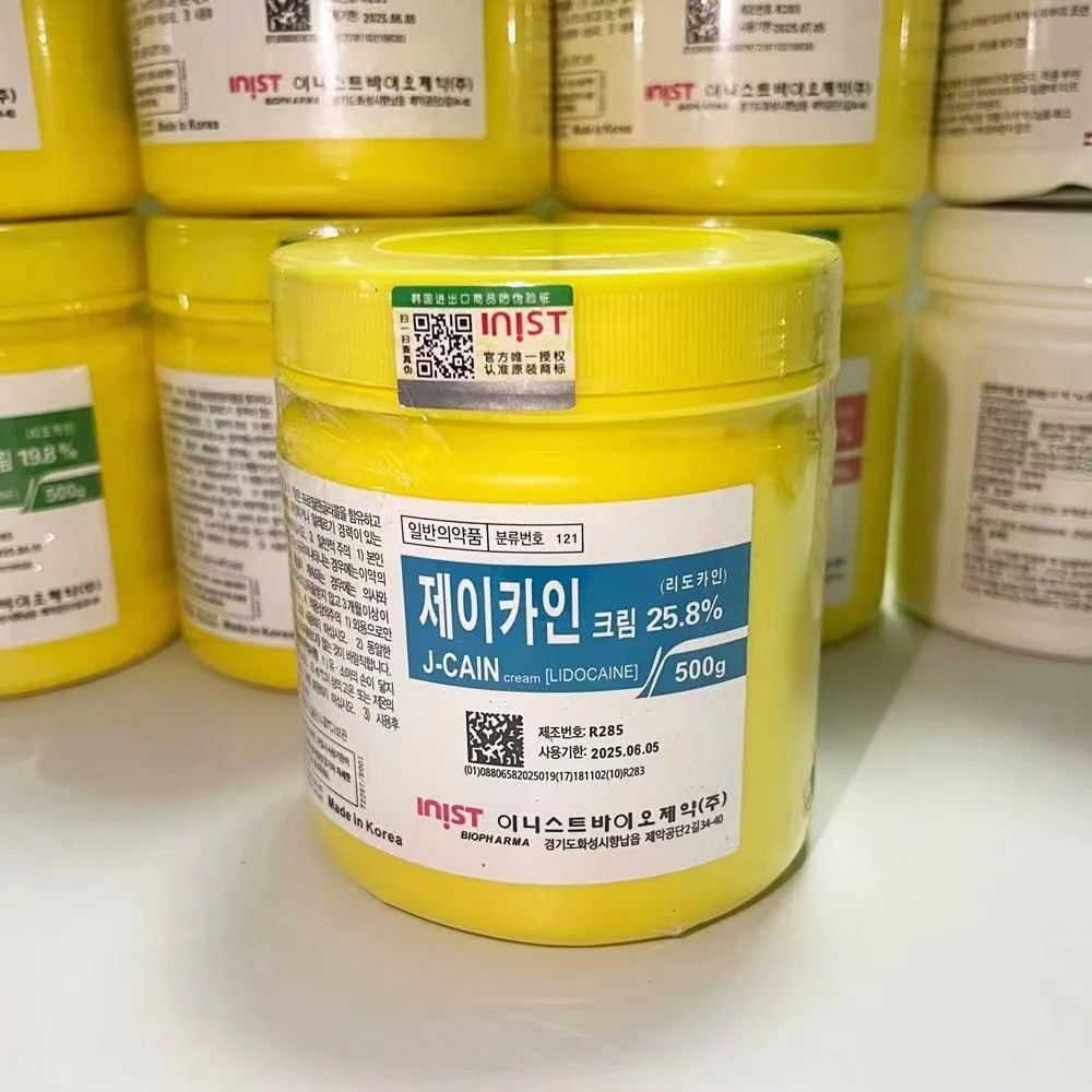 Wholesale/Supplier J-Cain Numbing Cream Ointment Topical Anesthetic Tattoo Microblading Korea Jcain 10.56% 15.6% 19.8% 25.8% 29.9% Lidocaine J Cain Numb Cream