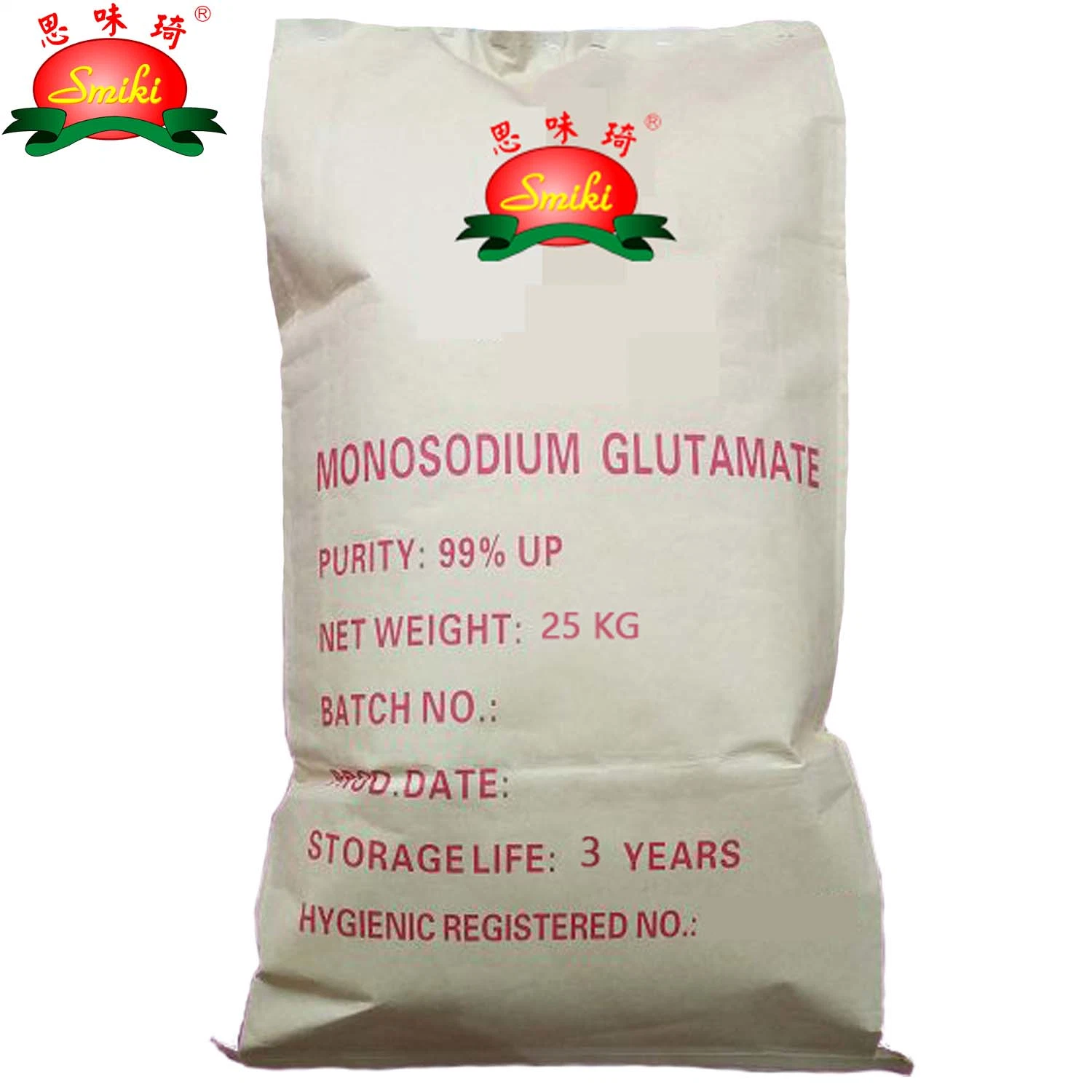 25kg Monosodium Glutamate/Msg with OEM Service