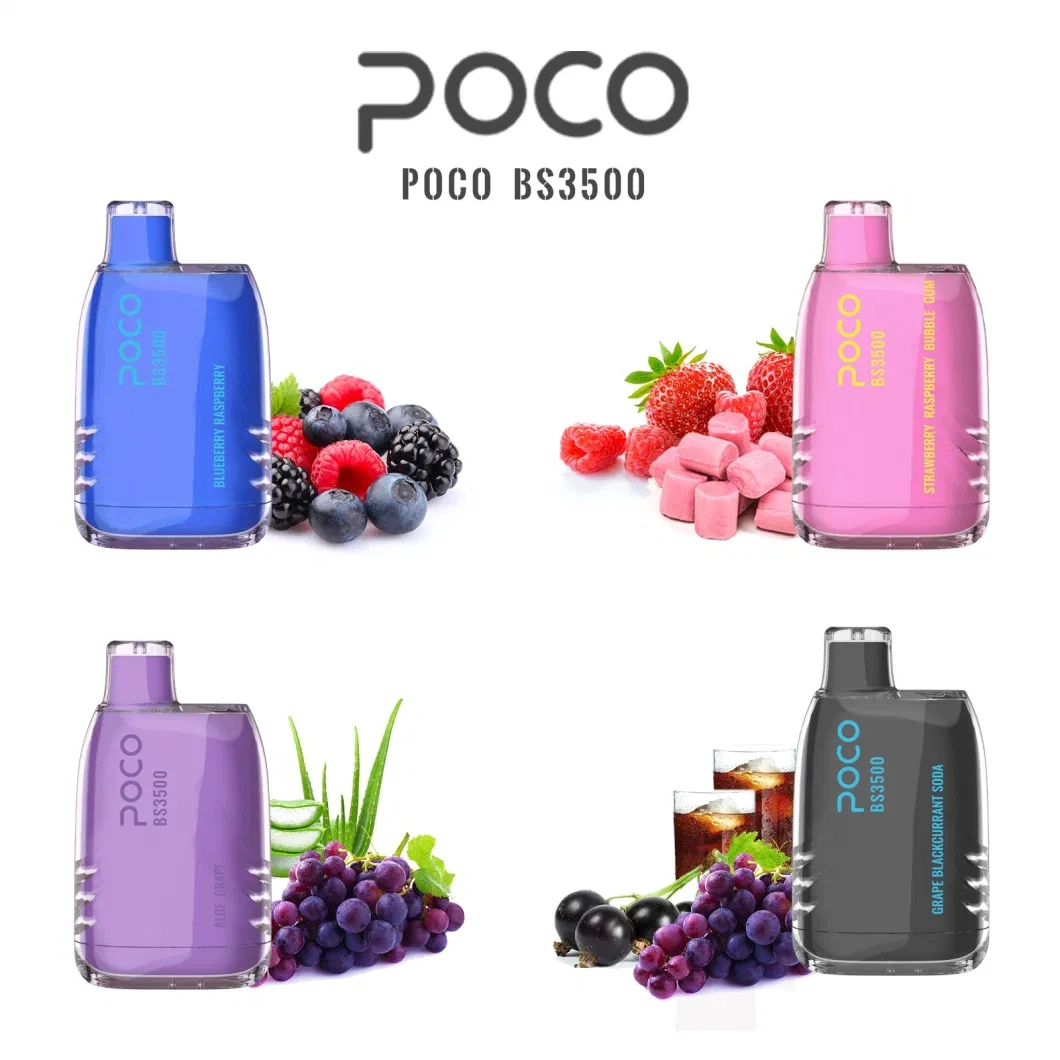 Poco BS3500 Elf Puff Bar Popular Wholesale/Supplier I Vape E Cigarette Disposable/Chargeable Vape