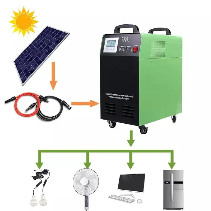 Neue Ankunft 500W Portable Solar Energy Home Power Solar System Für Beleuchtung zu Hause und Aufladen des Telefons