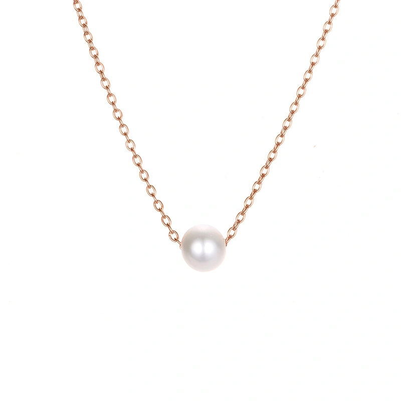 Fashion Simple Imitation Pearl Necklace