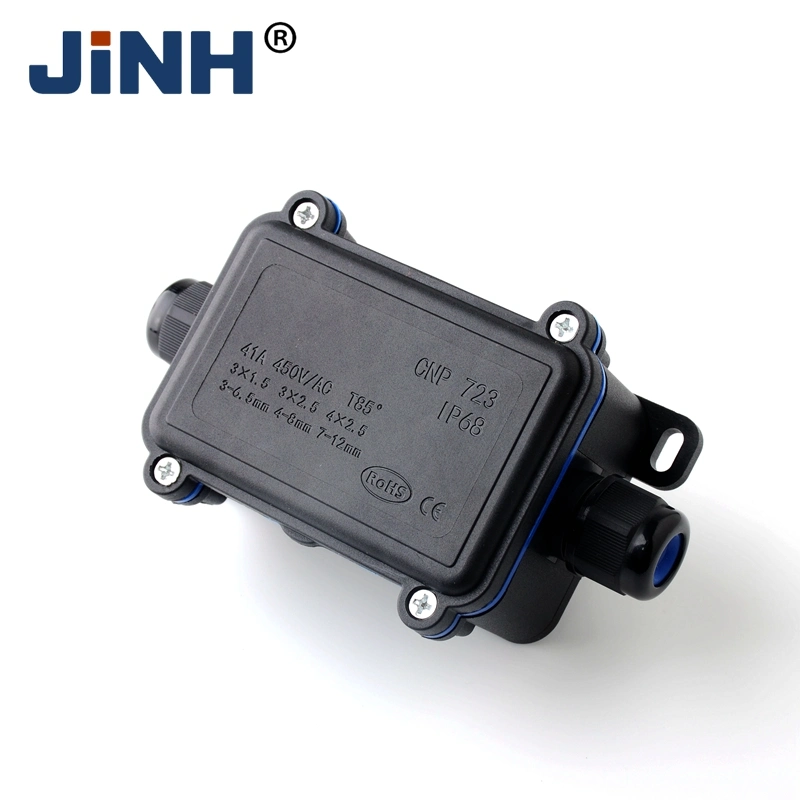 Waterproof IP68 S Size Terminal Block 2-Way Junction Box